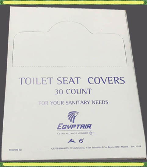 Flushable and Hygienic 30 Count Disposable Paper Toilet Seat Covers 3 Pack 