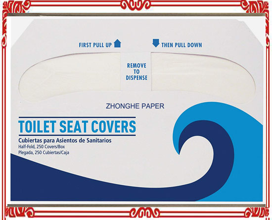 1/2 Fold Virgin Toilet Seat Cover